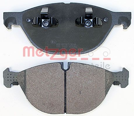 METZGER 1170592 Bremsbelagsatz, Scheibenbremse